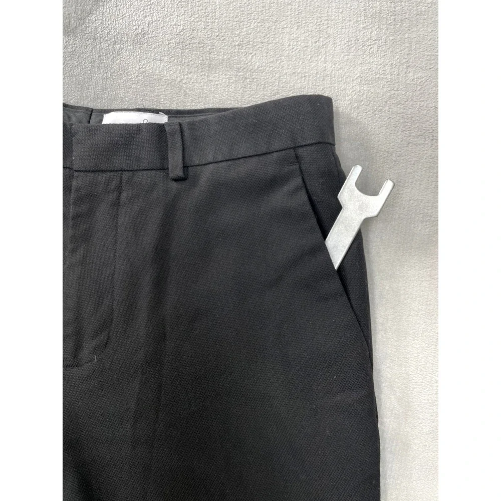 Topman Dress Pants Men's 30x30 Black Slim Fit Trousers